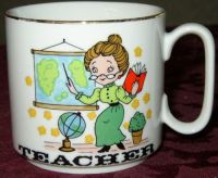 Old Fashioned School TEACHER Coffee Mug